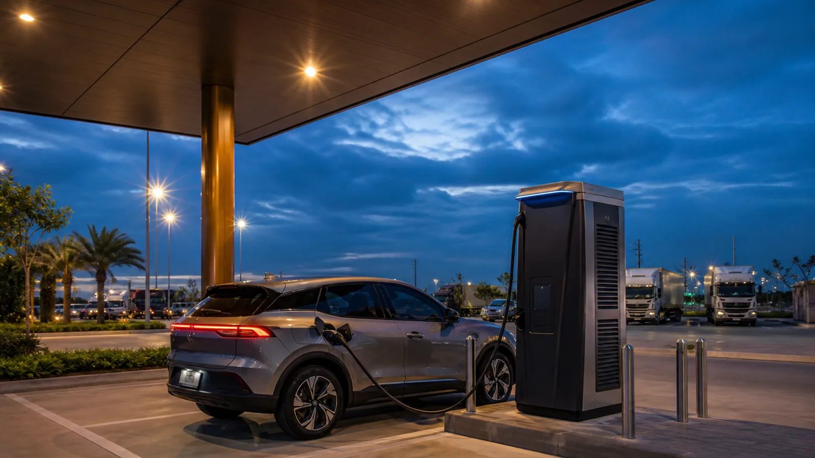 EV Station 180 kW — ติดตั้ง DC Fast Charger 180 kW