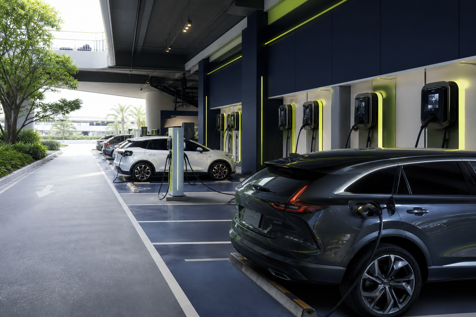 แนวโน้ม EV Station ไทย ปี 2569 — จากเครื่องเดี่ยวสู่ Hub